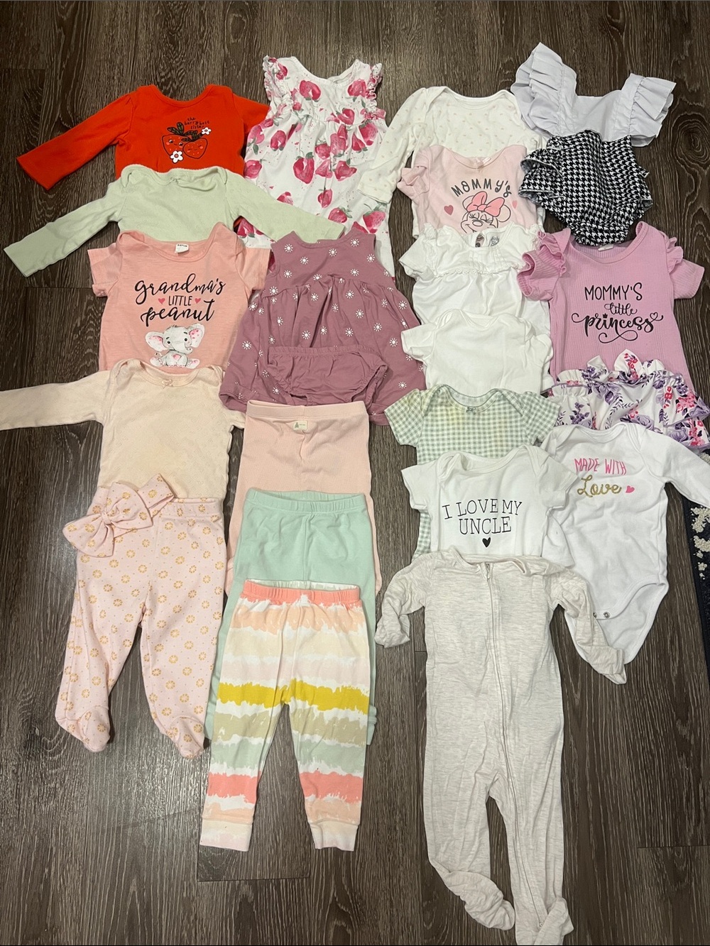 Carters, Baby Gap, and Shein  Baby Girls Mixed Tops & Rompers -